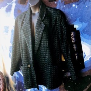 Umberto Ginocchietti (Italy) luxury vintage boxy jacket, EU44